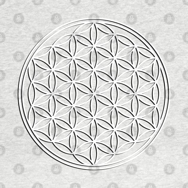 Sacred Geometry - Flower Of Life - Symbol 1 by EDDArt